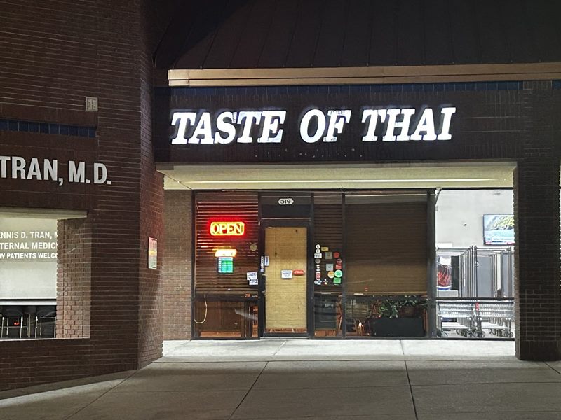Taste of Thai exterior